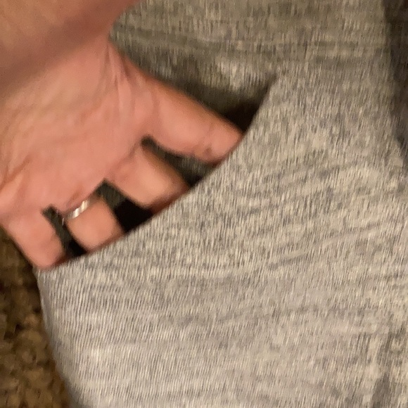 Isabel Marant heather grey jersey baseball style  pants leggings 38 - Picture 11 of 16